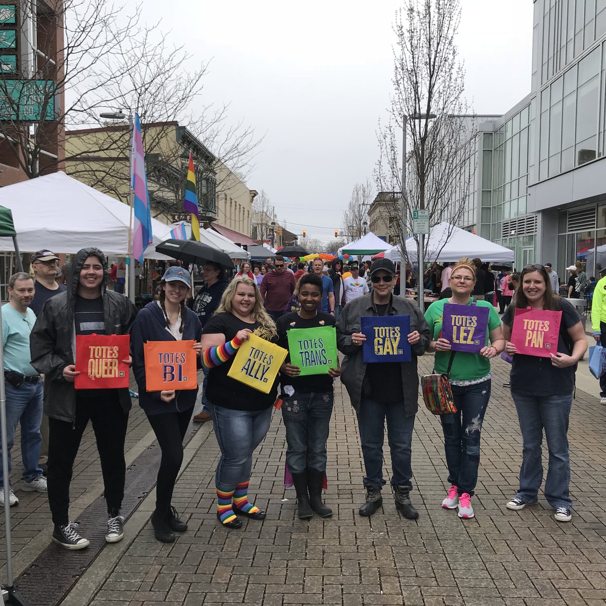 HRC joined the first ever LGBT Pride Festival in Columbus, Indiana.