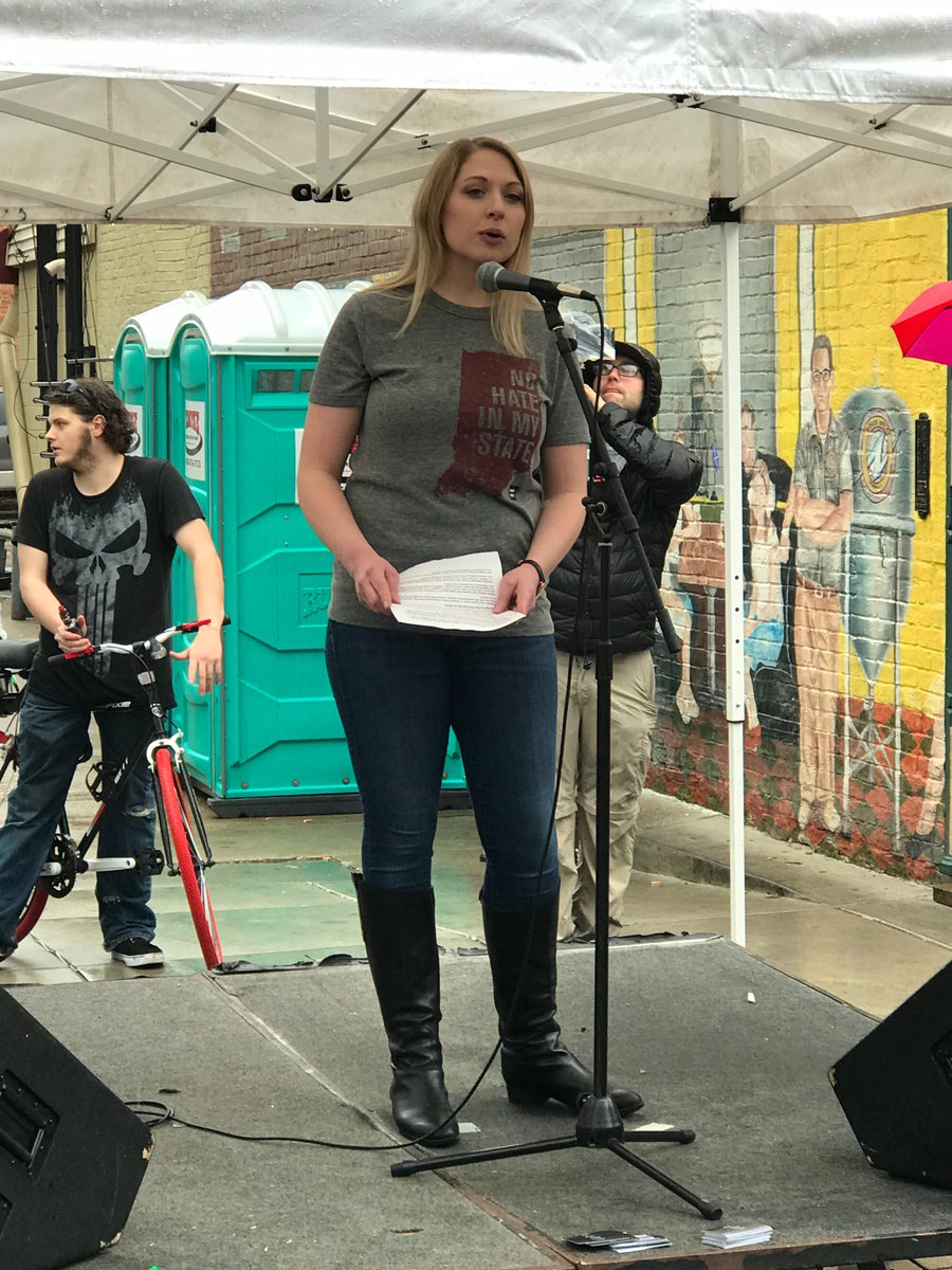 HRC joined the first ever LGBT Pride Festival in Columbus, Indiana.