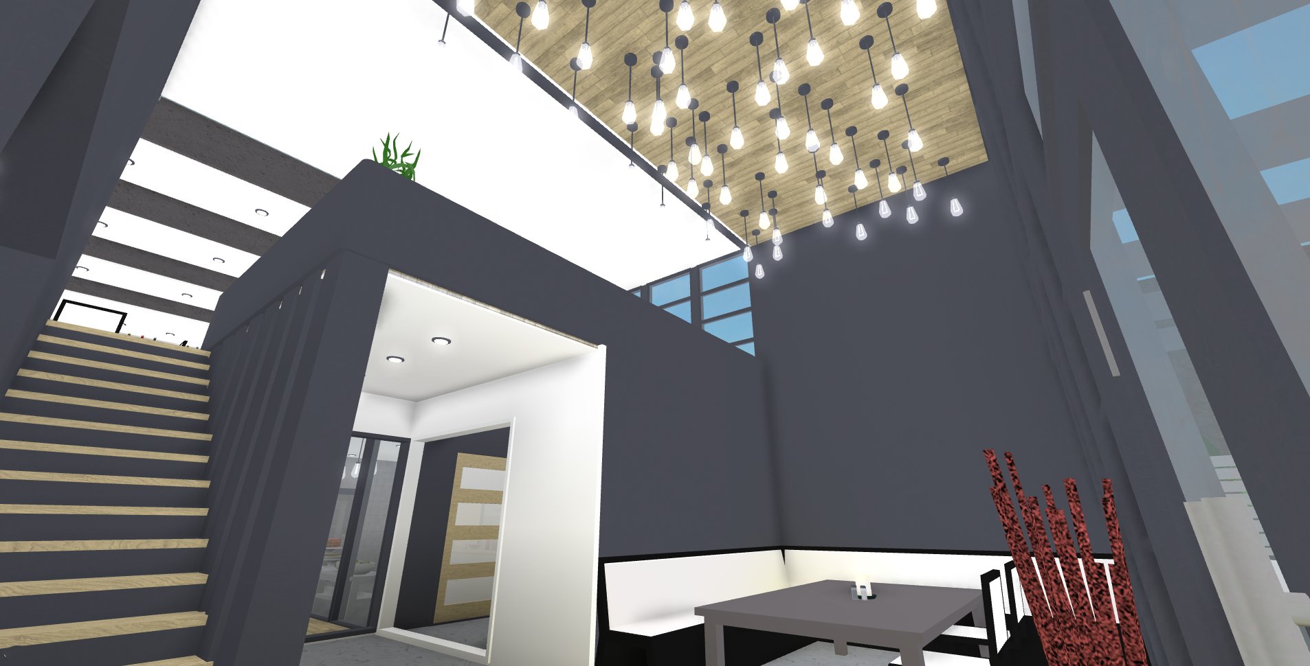 Froggyhopz On Twitter Welcome To Salt Pepper Where You Will Sample Bloxburg S Finest Cuisine Featuring Plenty Of Outdoor Seating Modern Lighting And Sleek Details A View Into The Kitchen As Well - roblox id salt