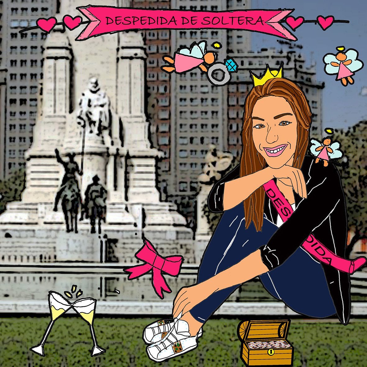 DespedidaSWS's tweet photo. ⚠️⚠️atención⚠️⚠️
 ✔el 28 nos vemos en #PLAZADEESPAÑA a las 18:30🕡 para comenzar la gymkana.
✔Recuerde llevar zapatos 👟 cómodos para el recorrido de la gymkana, luego en el restaurante puede colocarse los zapatos que deseen👠👡👢
#Queda14Días 👏🏻👏🏻🎉🎉🎉💃🏻💄💍👑💖 https://t.co/vh4A7337kj