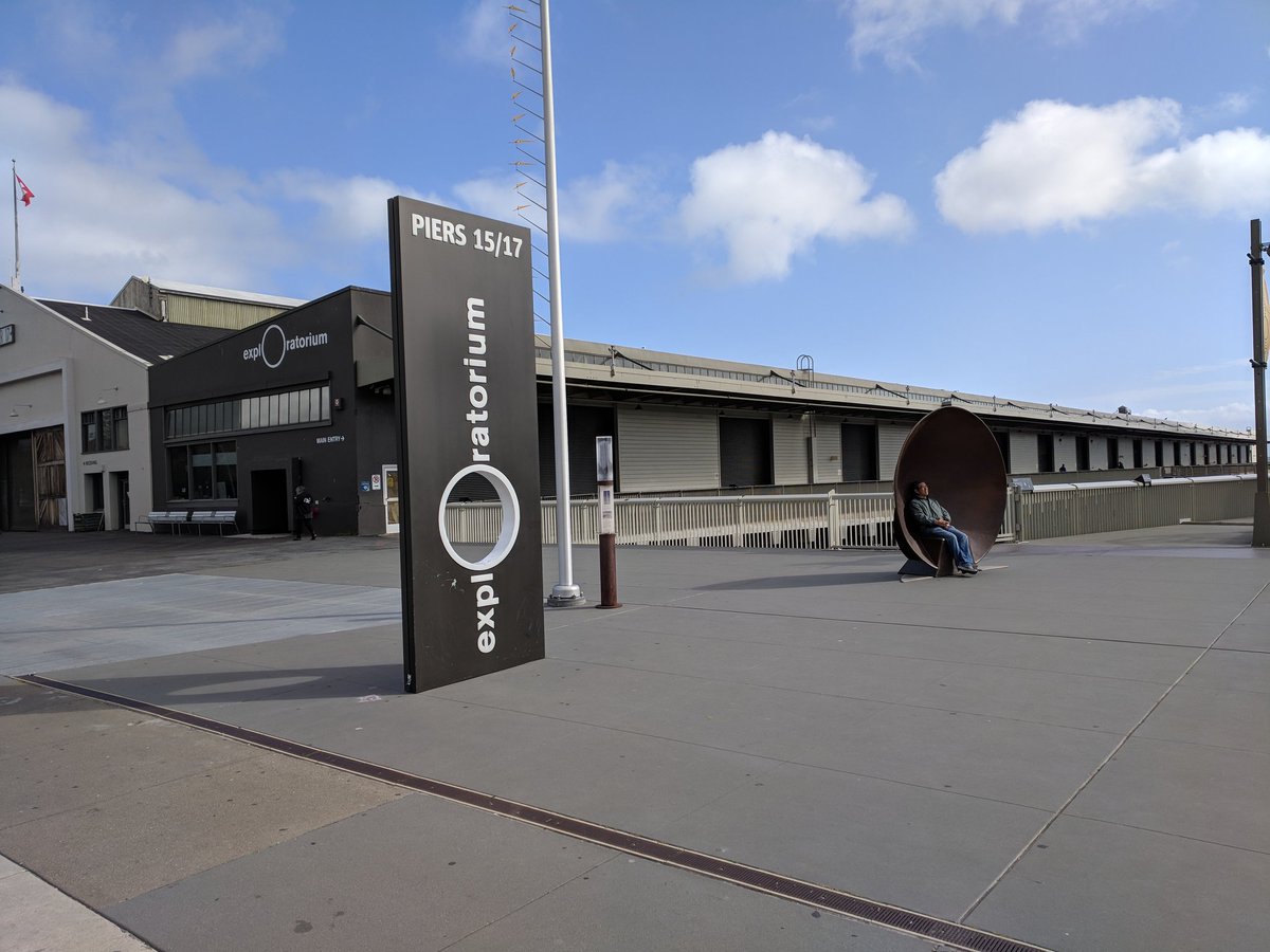 anthonx's tweet photo. Another cool place to check out in SF for #PLSummit @EdElements in May. #edleadership #SFrunning @exploratorium https://t.co/eZdxnc1o5b