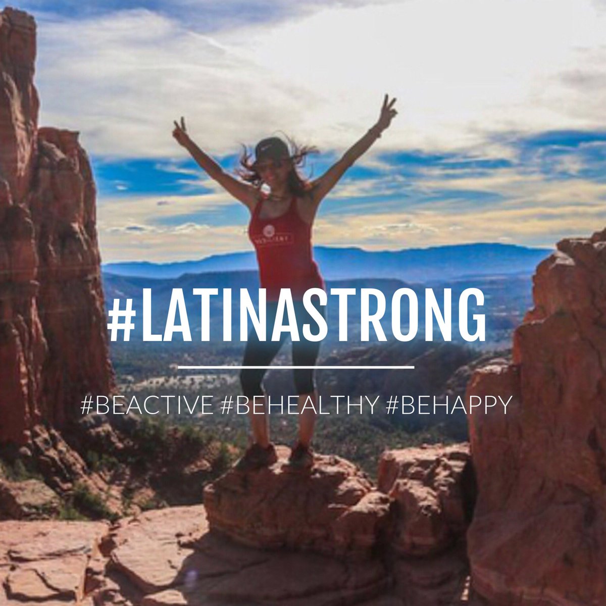 LatinaStrongDr's tweet image. LatinaStrong™️ #CommunityCoreLeader, Yesenia Medrano, is being active by hiking  #CathedralRock #Sedona #getOutsideAZ #LatinoHealth #SundayFunday #LatinaStrong #lifestyle