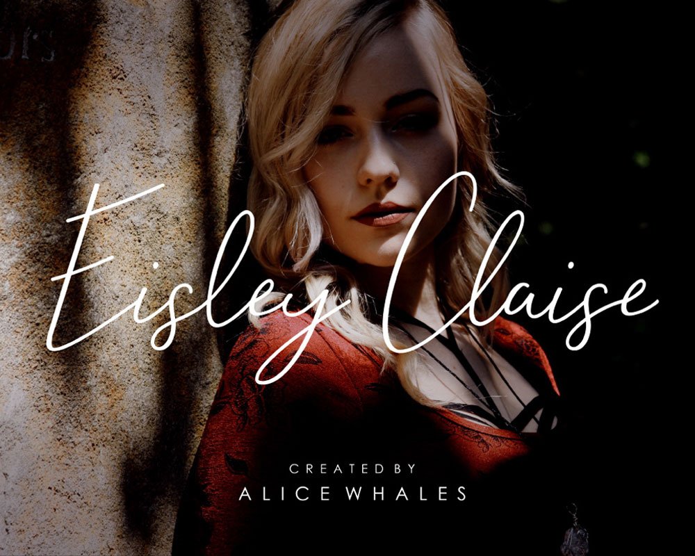 freeuiux's tweet image. Eisley Claise - Free Handwriting Font bit.ly/2H39LYA #freefont #freescript #freebie #freebiefont #handdrawn #handwriting #script #scriptfont