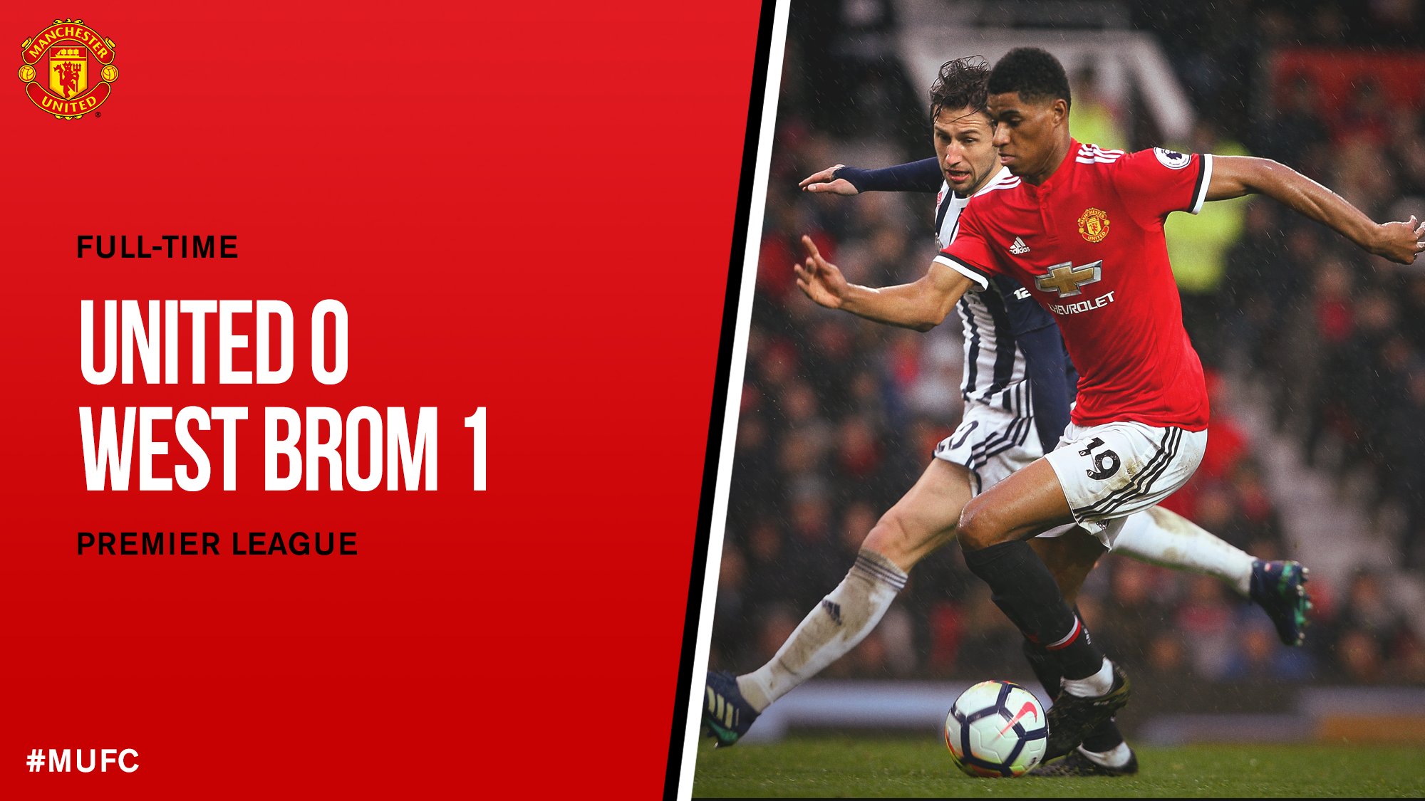 West Bromwich 1 x 1 Manchester United