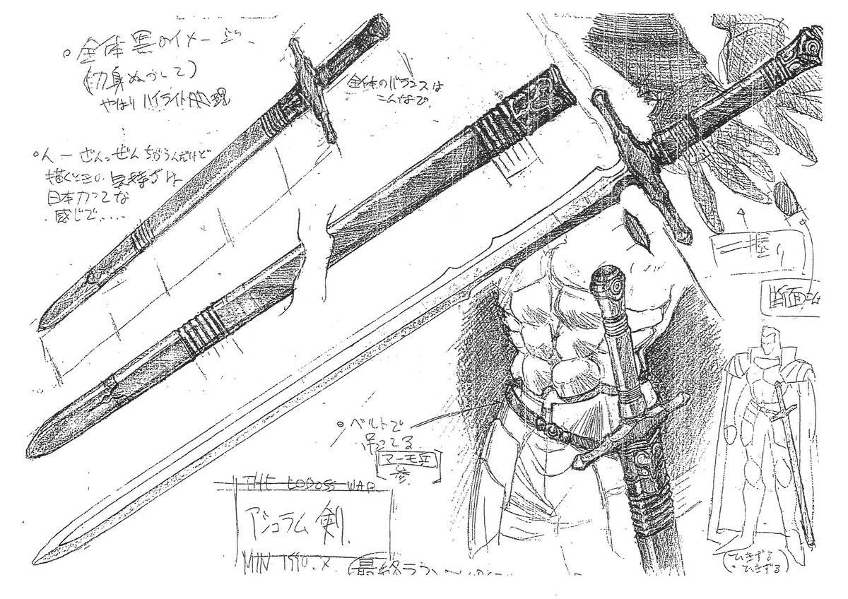 Record of Lodoss War (1990) ロードス島戦記 OVA Ashram Character