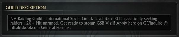 Today we sadly declared we are an NA raiding guild &amp; cannot cater to our EU fam. We have met some awesome people on this #RIFTprime journey &amp; wish it were different. Love you EU fam! 💔

Considering raiding NA Hours? bit.ly/OldSkoolRaidIn…

Join Us.