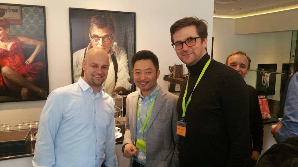 📢 Wonderful day at the world's greatest <a href="/NEO_Blockchain/">Neo</a> event in Amsterdam. 
Thanks 🙏🏻 <a href="/dahongfei/">Da Hongfei</a> for hosting such a great conference.

Great to be part of something so special!

#blockchain #neo #SmartEconomy #dapp