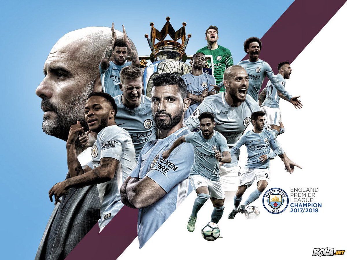 Bolanet's tweet photo. #BolanetWallpapers https://t.co/7hbax1L6Bg - Manchester City, EPL Champion 18 https://t.co/NhTF4kcgkK