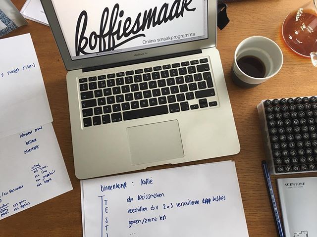 Onder het genot van een mooie fruitige koffie de workshop/ proeverij van volgende week zaterdagmiddag aan het voorbereiden. Focus op herkennen en benoemen van smaak ☕️ Mocht je (volgende week of een andere keer) mee willen doen, laat het me weten in … ift.tt/2HD56h8