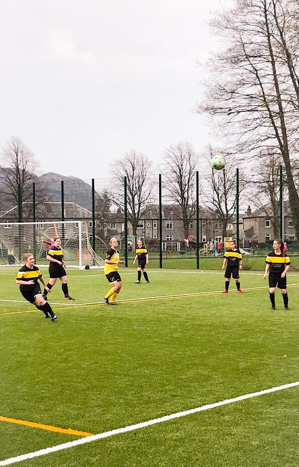 DUAFCLadies's tweet photo. Another tough game for the ladies today but with another win and another 3 points on the board, things are looking good at the start of the season ⚽️😄 DUMBARTON UTD 3-1 Pollok 👍🏽

Scorers - @Muirinnslaven1 x2 and Christie 👏🏼

#TogetherAsOne 🐘💛🖤 https://t.co/CtjqTFW0he