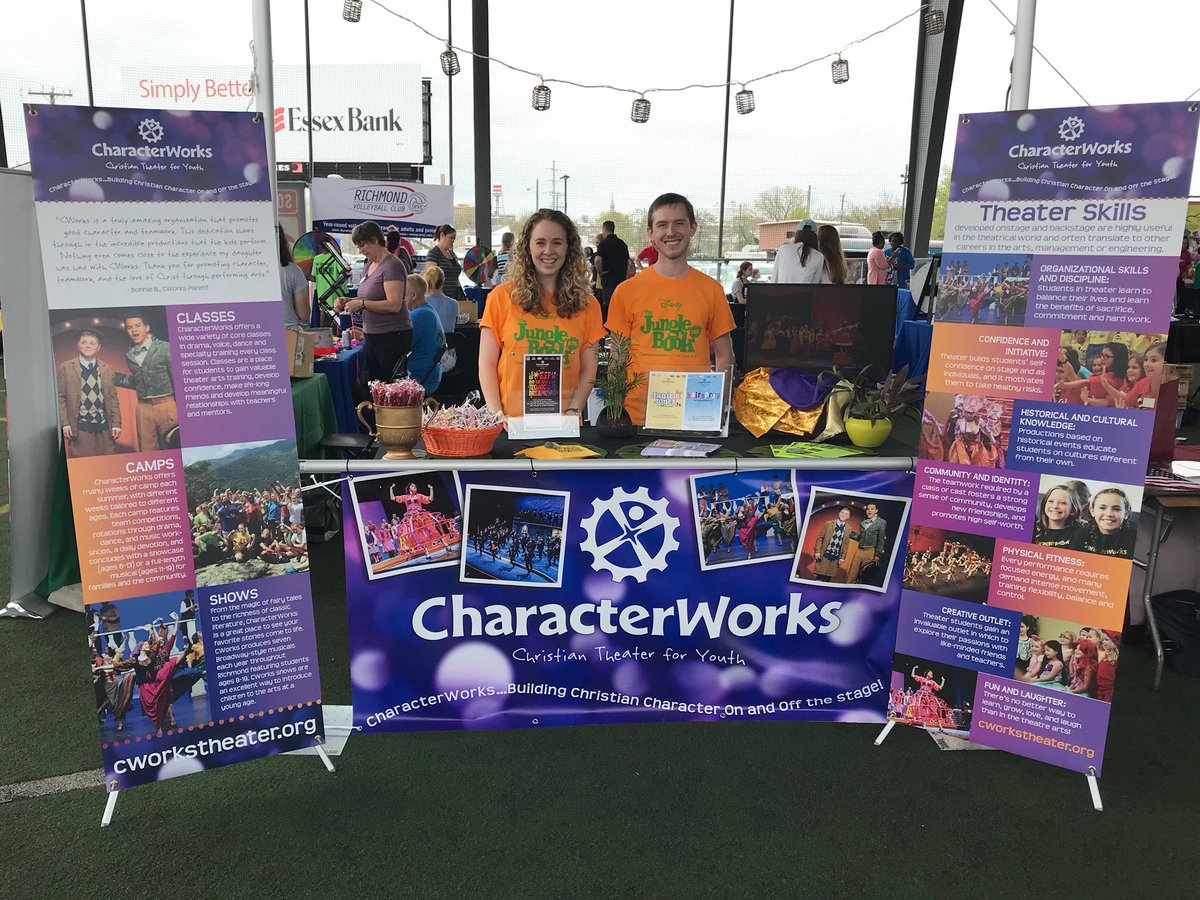 CWorkstheater's tweet photo. CWorks at the Summer Camp Expo! https://t.co/wN5UyliFz1