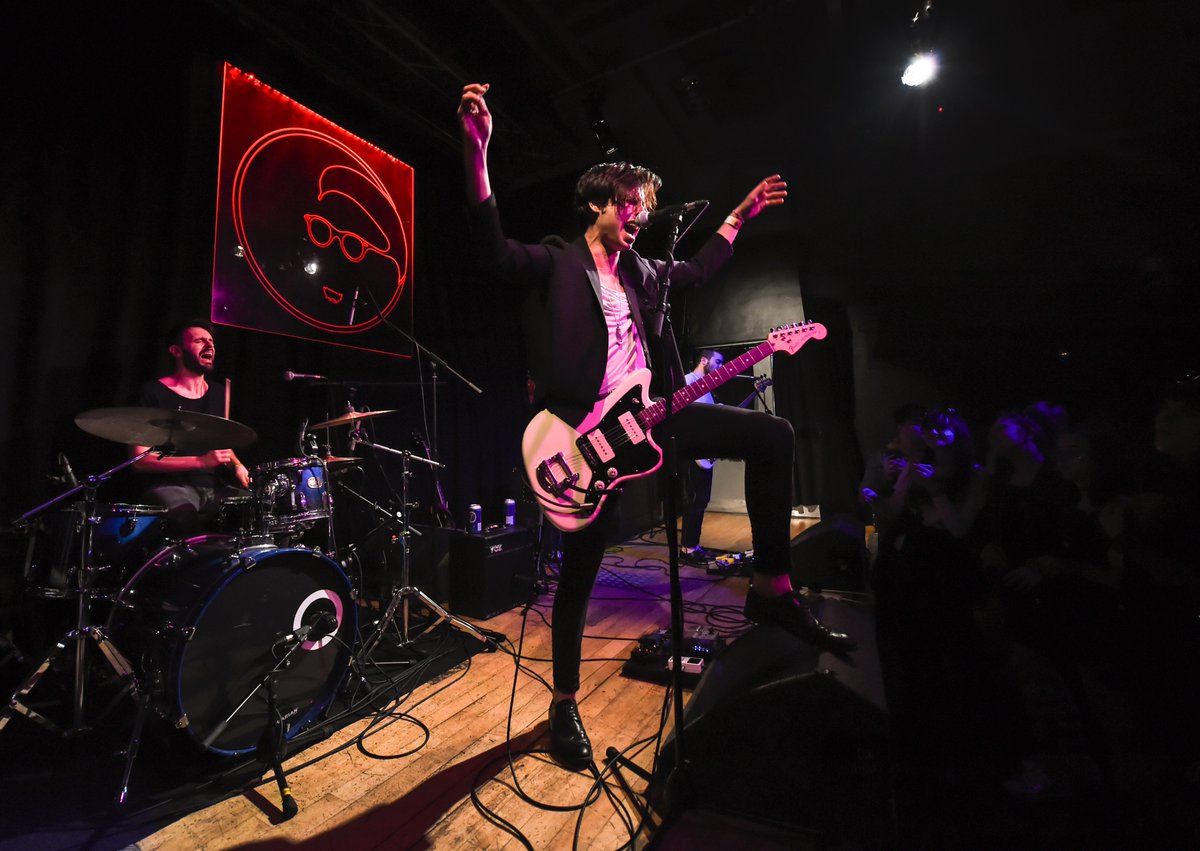 Fantastic gig last night at <a href="/bandonthewall/">Band on the Wall</a> with <a href="/SaytrPlay/">SAYTR PLAY</a> @DearCAROLINEuk <a href="/TheNawers/">The Nawers</a> Happy Birthday, Fred!!