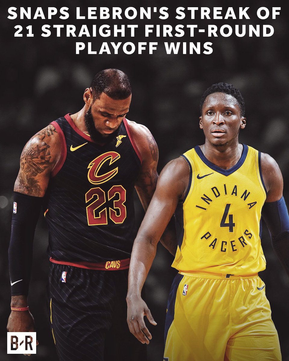 BleacherReport's tweet photo. The Pacers took down LeBron in Game 1. https://t.co/TAcCRHNb4U