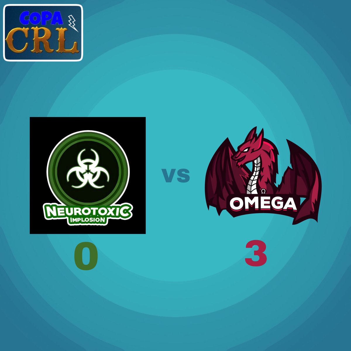 Felicitaciones a nuestros primeros semifinalista @OmegaDragonsCR y agradecimientos a <a href="/NToxicImplosion/">NeuroToxic Implosion</a>