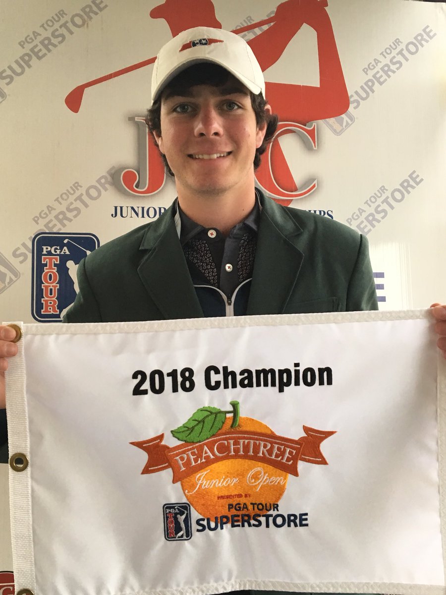 Chattajill's tweet photo. He won!!! Shot a 68 today. @JakeLevine199 https://t.co/hKcVxAZAoP