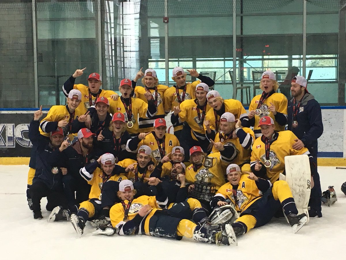 enspeeweeohf18's tweet photo. Great year Erie North Shore storm. Two great teams. Go storm. #omha #ohf https://t.co/PbehOMnZAp
