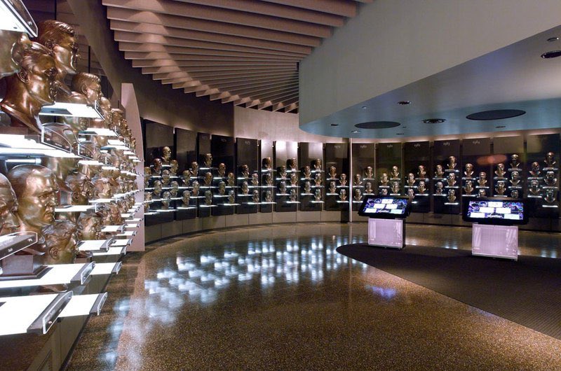 HF_Football's tweet photo. Of Course no trip to Canton would be complete without a Tour of the Pro Football Hall of Fame!! Thanks to Canton McKinley AD Greg Malone and Coach Reardon for collaborating with us to make this tremendous opportunity a reality for the players in our program. #OnlyatHF https://t.co/DZSbsHJJkk