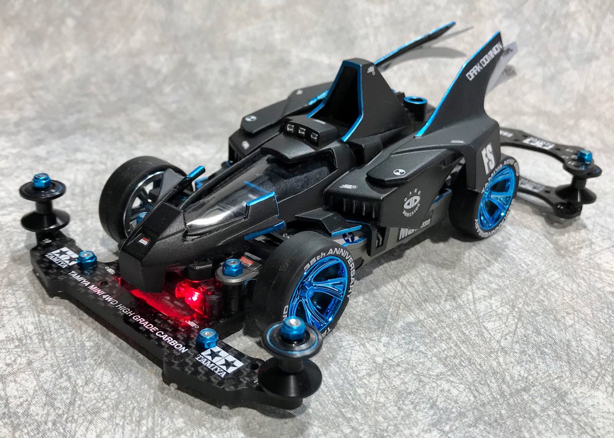 ミニ四駆 シューティングスター ボディ2個セット コンデレ】K▽Z(カズ)さんの『シューティング・スター(イカヅチ)』です