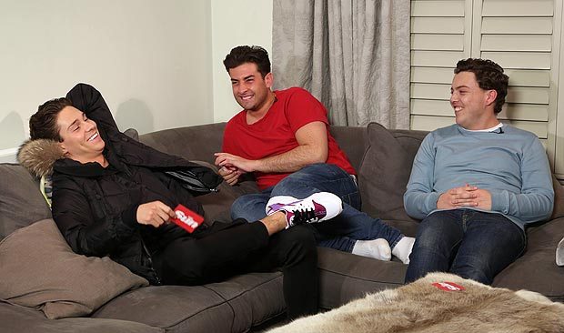 Greatmanc1's tweet photo. The boys @RealJamesArgent @JamesBennewith @JoeyEssex_ https://t.co/drjSI9q71m