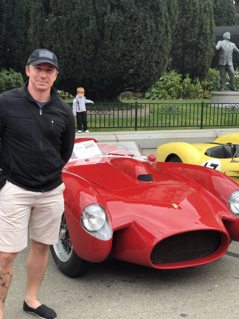 Not a bad day when there are two 250 Testa Rossa’s 2 blocks from my house. #californiamille #carguy