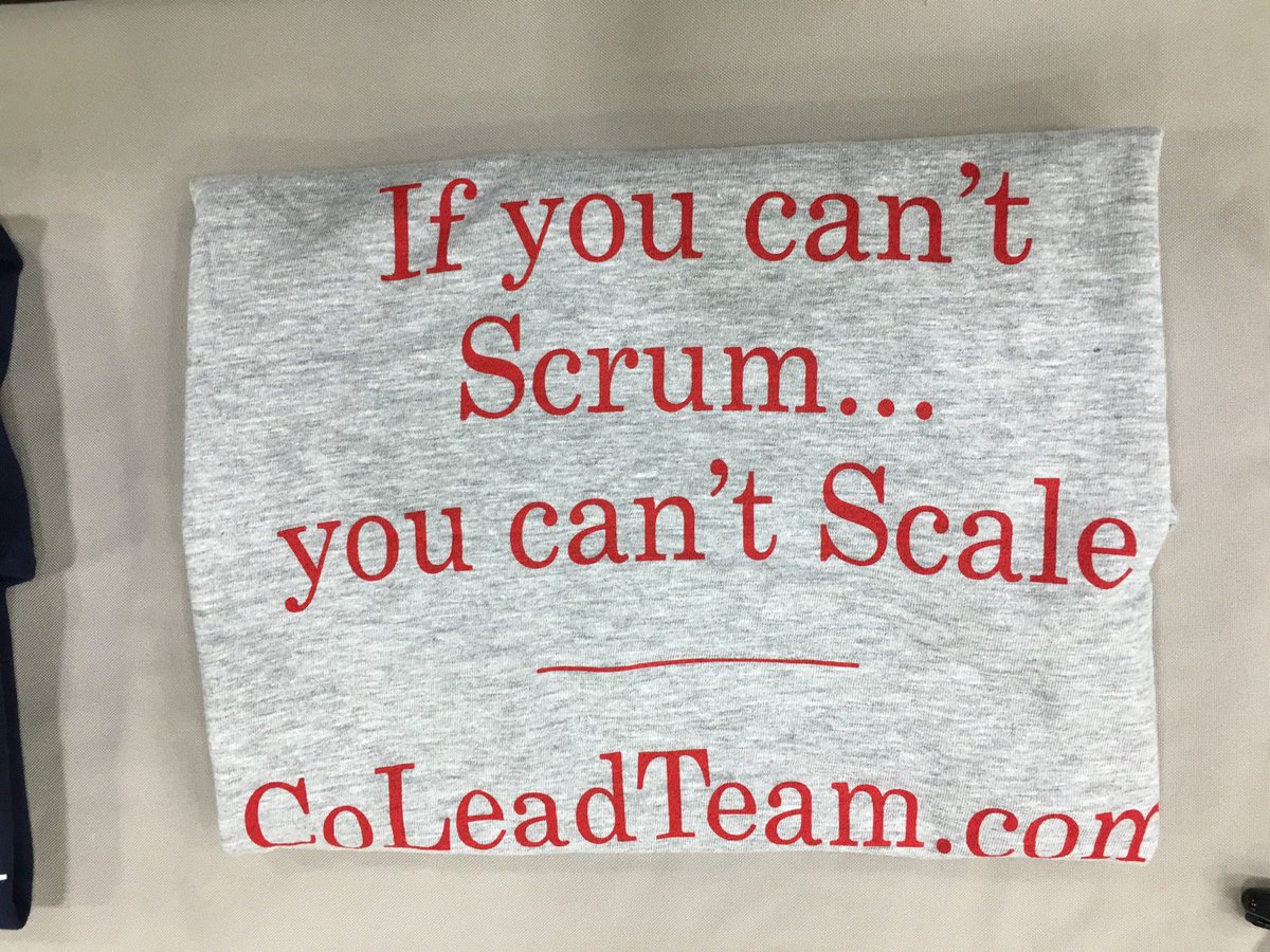 If you can't Scrum you can't Scale! @SGMSP18 #realchange