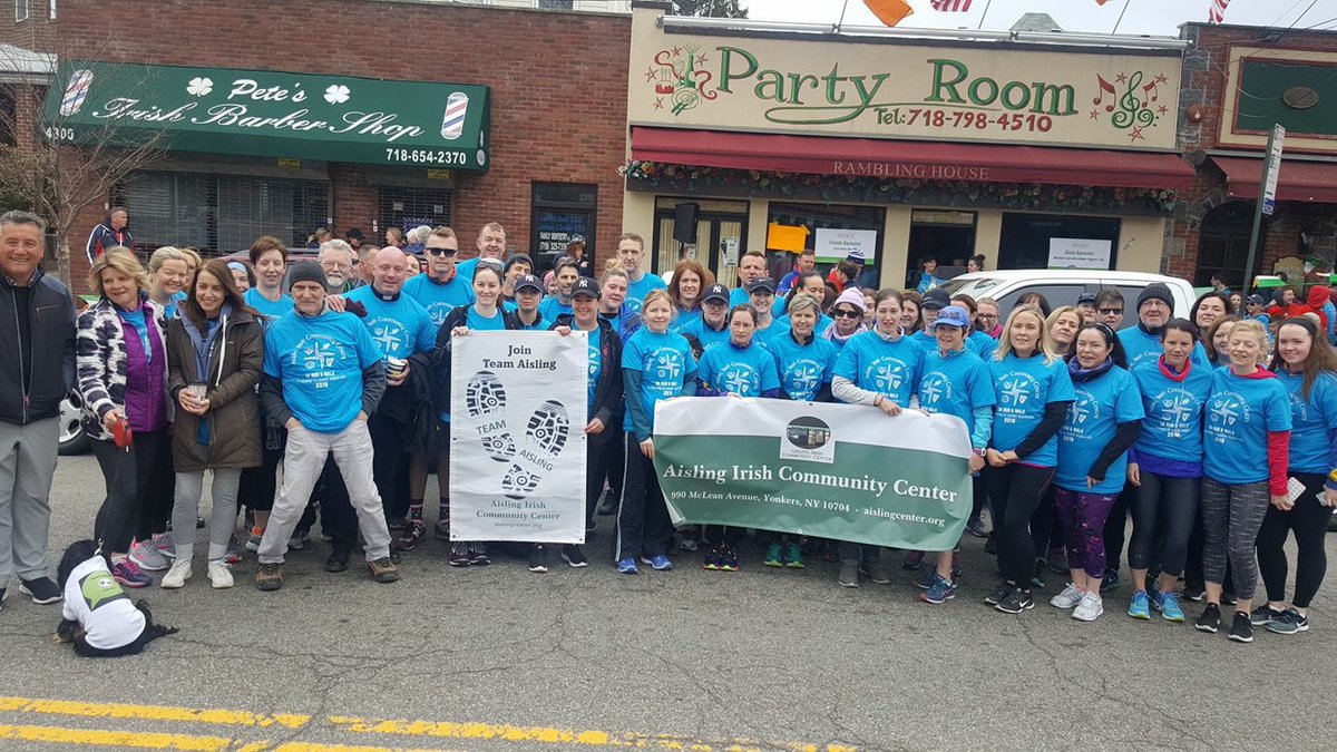 Aisling_Irish's tweet photo. Up for a run!? Join Team Aisling in the Yonkers Marathon, October 21st. It’s about community, team, coming together and support for each other and the center. Do the full, half or the 5k. Find out more, sharon@aislingcenter.org. #aislingcenter @Aisling_Irish @yonkersmarathon https://t.co/SIBF6KWi0l