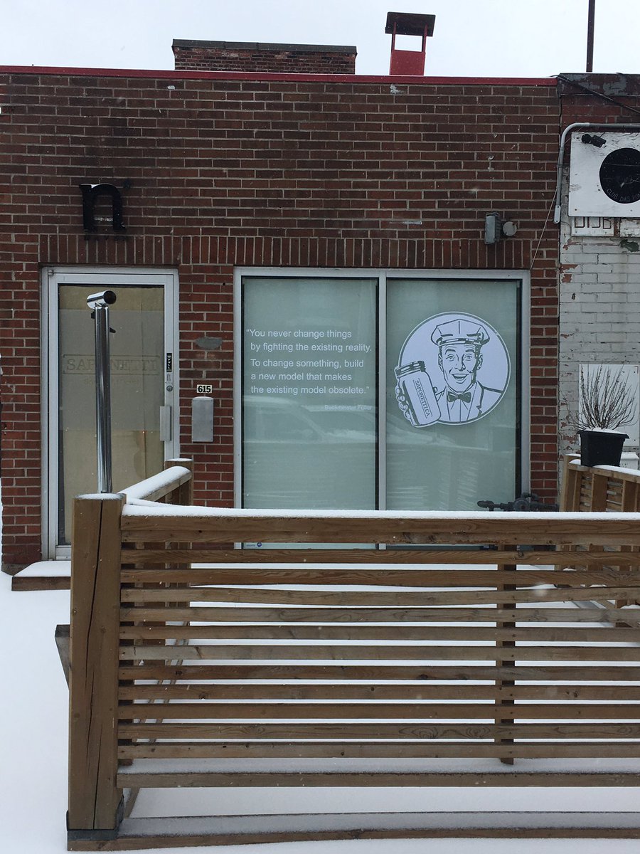 livebloordale's tweet photo. **new business alert**
Can't wait to be able to live a little #greener here in #Bloordale and be able to refill soap! We will be waiting for you to open Saponetti Soap! https://t.co/LA3C7Dulns