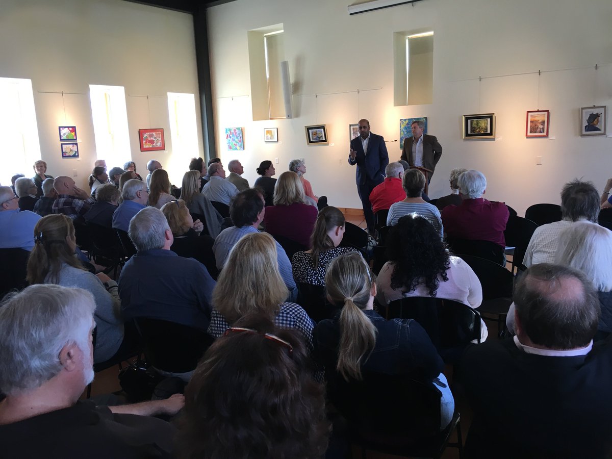 I had a great time at the East of the River Candidate Forum yesterday. Stonington is such a beautiful town, and the weather was perfect. I want to thank <a href="/ScottBatesCT/">Scott Bates</a> and the Stonington DTC for putting on a wonderful event. @GrotonDems <a href="/NLDems/">New London Democrats</a> <a href="/WaterfordDems/">Waterford Democrats</a>