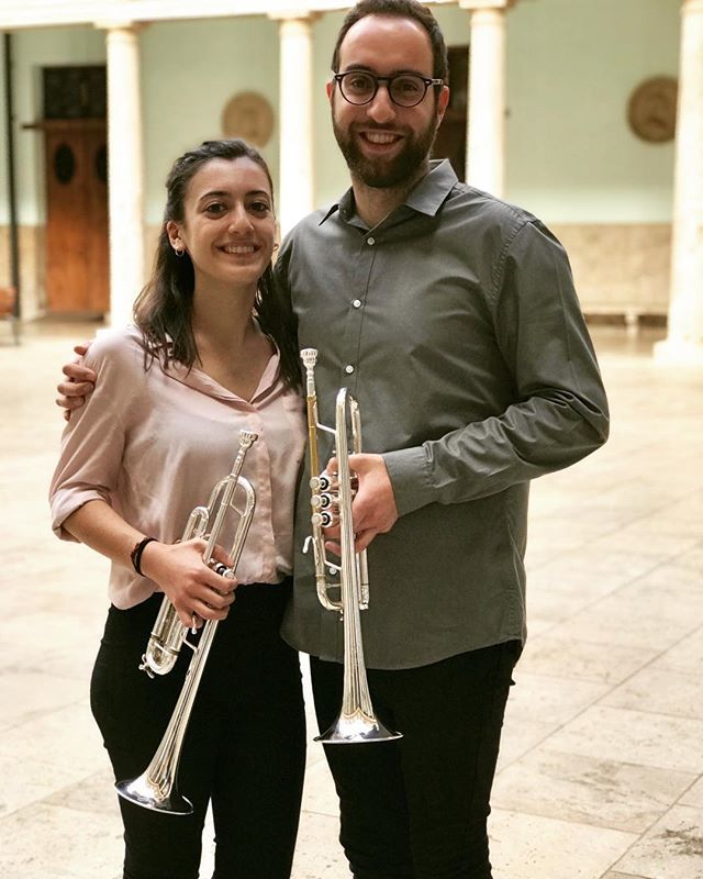 Siempre es un placer tocar contigo 😊 <a href="/ana_caballero22/">Ana Caballero</a> ♥️🎺 #jogv #ensems