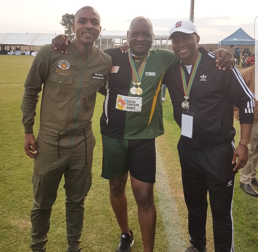 TheBold27's tweet photo. I went out to Randfontein to support the Premier's  #SocialCohesionGames because it promotes unity. No human being is different from another. We are one people #AfricaUnite #PSCG18 #NoExcuse #NoToWomenAbuse #NoToChildAbuse #PMF https://t.co/71RsQTVos7