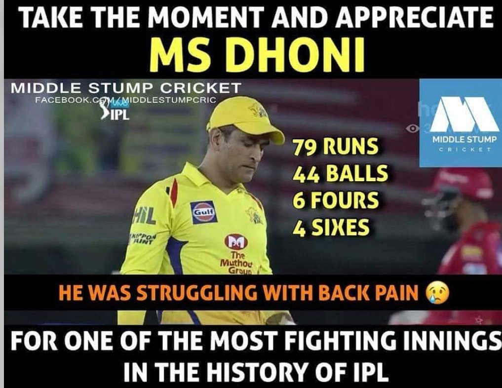 arjun9239's tweet photo. #i_believe_in_you_mahi 
#well_played_mahi
#MSDhoni #MSD  #msdian #well_played_thala
#thala #KXIPvCSK #IPL2018 #VIVOIPL https://t.co/QdGeAWfio3