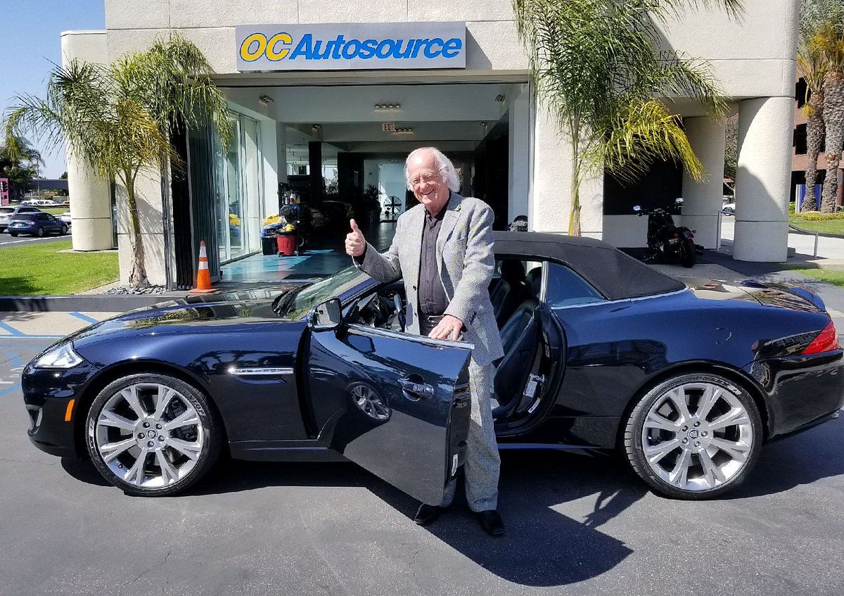 OCAutosource's tweet image. Darryl flew down from Larkspur, CA to pick up his new 2013 Jaguar XK8 Convertible. He's very happy that he made the trip. Thank you Darryl! #Jaguar