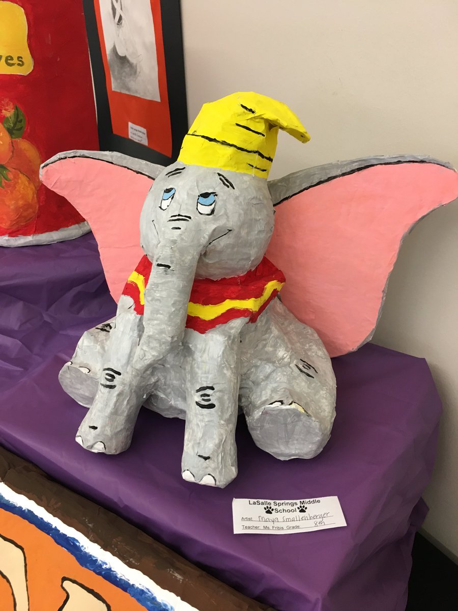 mrskbarsanti's tweet photo. LSMS has some true artistic talent! I just love seeing this side of my kids 💜 #lsmsproud @LaSalleMS https://t.co/cMLhpyruca