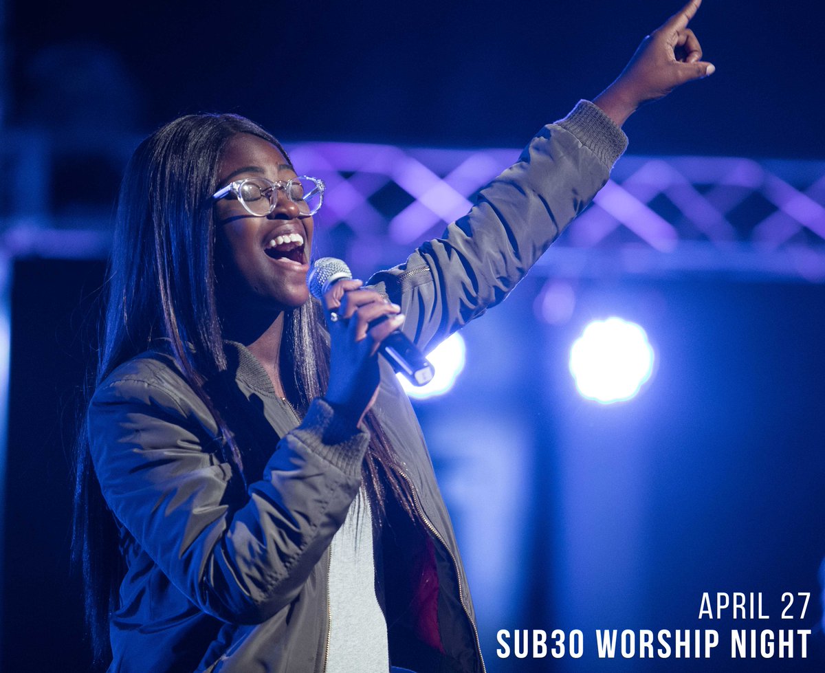celebration_org's tweet photo. Hey Sub30! There is a worship night coming up on April 27. Be sure to invite a friend and come ready to praise! #Sub30Family #Awakening2018 #Revival #Jacksonville
-----
MIDTOWN ANNEX // 7PM https://t.co/IcPOU5bnEn