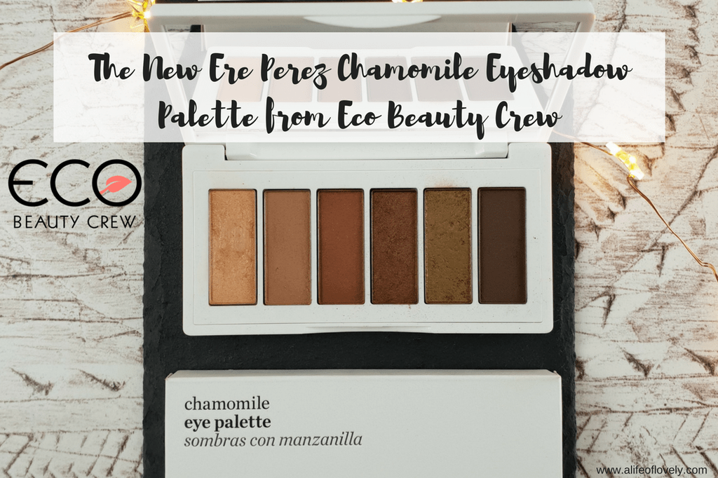 The New Ere Perez Chamomile Eyeshadow Palette from Eco Beauty Crew alifeoflovely.com/the-new-ere-pe…