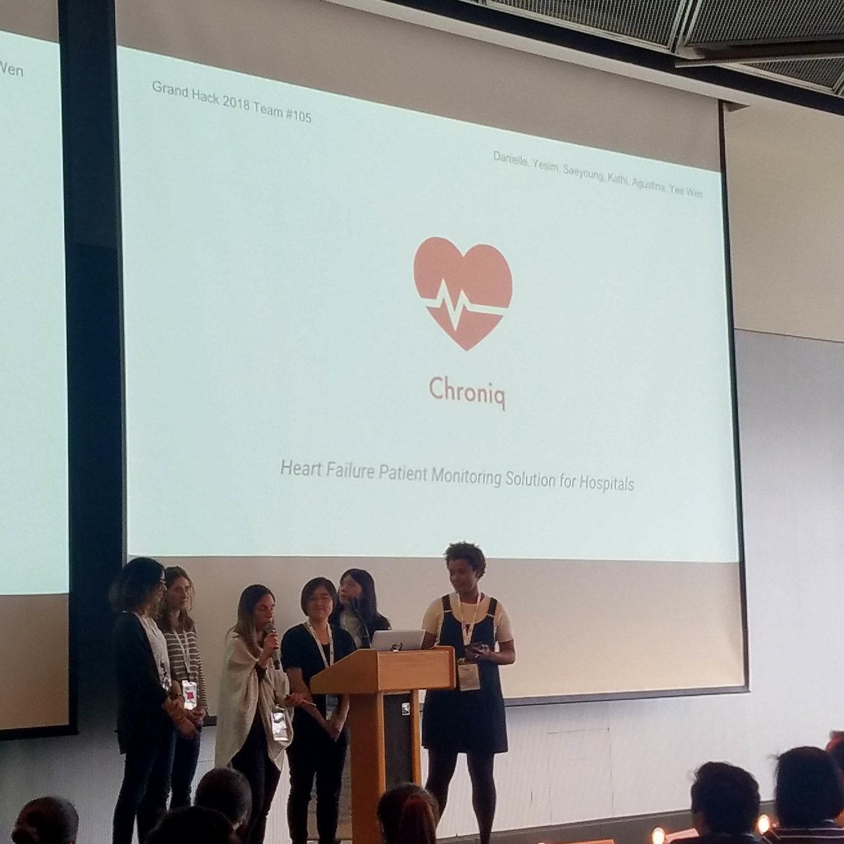 mithackmed's tweet photo. Chroniq is assisting patients with chronic heart conditions improve their continuous care.
#ConnectedHealth
#GrandHack2018 https://t.co/GgxtPvr1LM