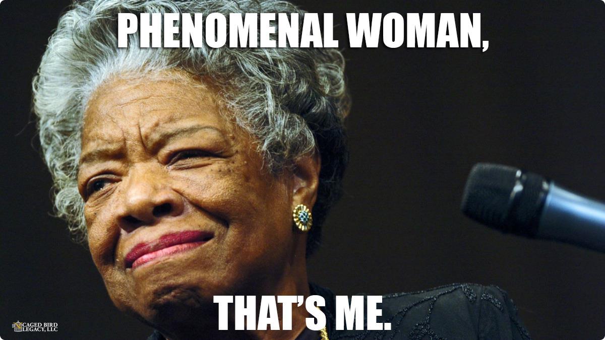 “It’s the fire in my eyes, 
And the flash of my teeth, 
The swing in my waist, 
And the joy in my feet. 
I’m a woman
Phenomenally.” <a href="/DrMayaAngelou/">Maya Angelou</a>
Do you know who you are? Know that you are #phenomenal! #mayaangelou #AndStillIRise #woman #phenomenalwoman