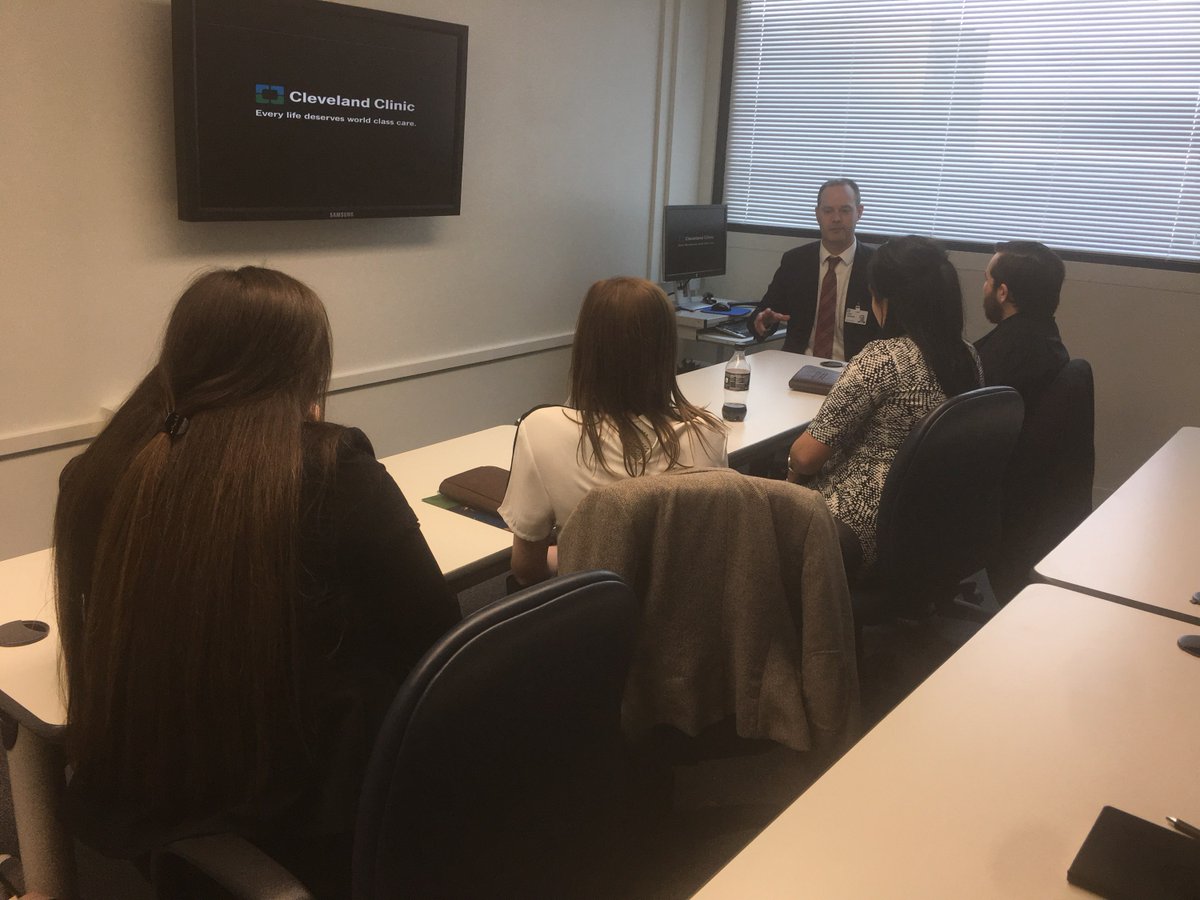 OU_NCASC's tweet photo. Thanks again to the @ClevelandClinic for having us for our Networking trip to the main campus! We learned so much from everyone we had the pleasure of meeting. https://t.co/VmrrLOPfyY