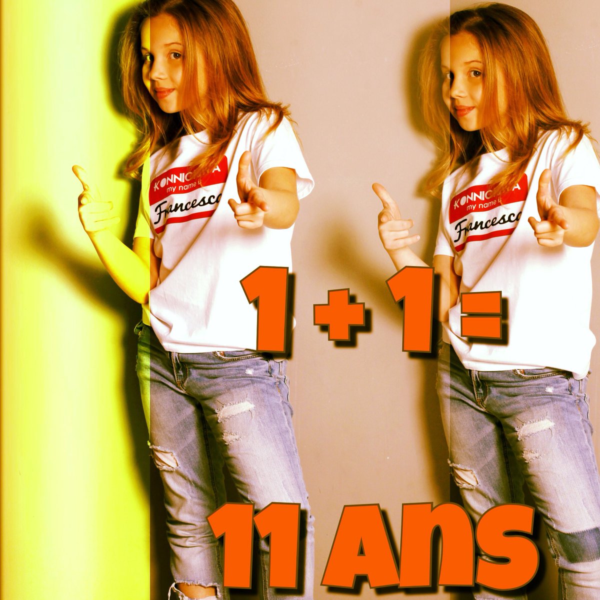 FrancesNADAL's tweet photo. Merci pour tous vos messages 🙏🏼 😘! #birthday #family #friends #thanks  #fun #11 #years  #girl #kids #kid #comedy #gift #gifts #goodday #funny #followers #thankyou #anniversaire #famille #amis #amistad #amizade #eleven #andywarhol #photography #photo #fotografia #foto https://t.co/VkRxxXMWZF