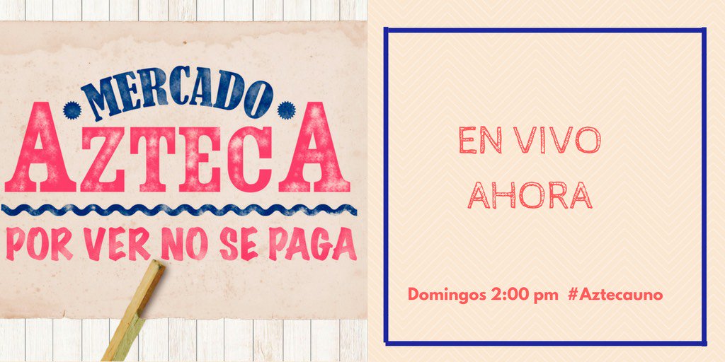 cqc_azteca's tweet photo. ¡Ya iniciamos #MercadoAzteca! ¿Ya nos sintonizas? Ponle a @Aztecauno. 📺👉https://t.co/x6eIhlPxa3 @DanielBisogno @BMBettyMonroe @elzarcaguilar @MonCastaneda @OyePonchoYezka @OctavioElizondo @KittyBracho @AntonioDeLivier https://t.co/cqZyUHEG8u