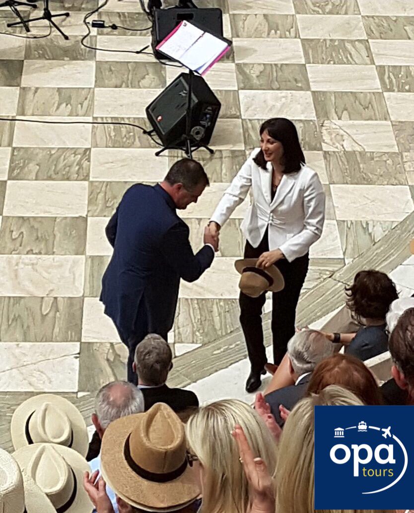 Opa_taxi_tours's tweet photo. 1st ever #AstaADE in #Athens. Kicking off with an amazing opening ceremony at the #Herodion! A huge success &amp; milestone for #greektourism &amp; we are thrilled to be here! @ElenaKountoura @ASTAAgents @USAmbGreece https://t.co/nAKPBQITJK