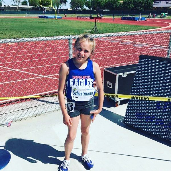 Immanuel_Track's tweet photo. Lexi Schartmann with the triple win in the 200m, 400m, and 4x100m relay yesterday at the Fresno County Area 1 Qualifier. Good luck next week in Sanger Lexi!!!
@Caguirre2187 @hudsonrp https://t.co/QTlxQCY4D1