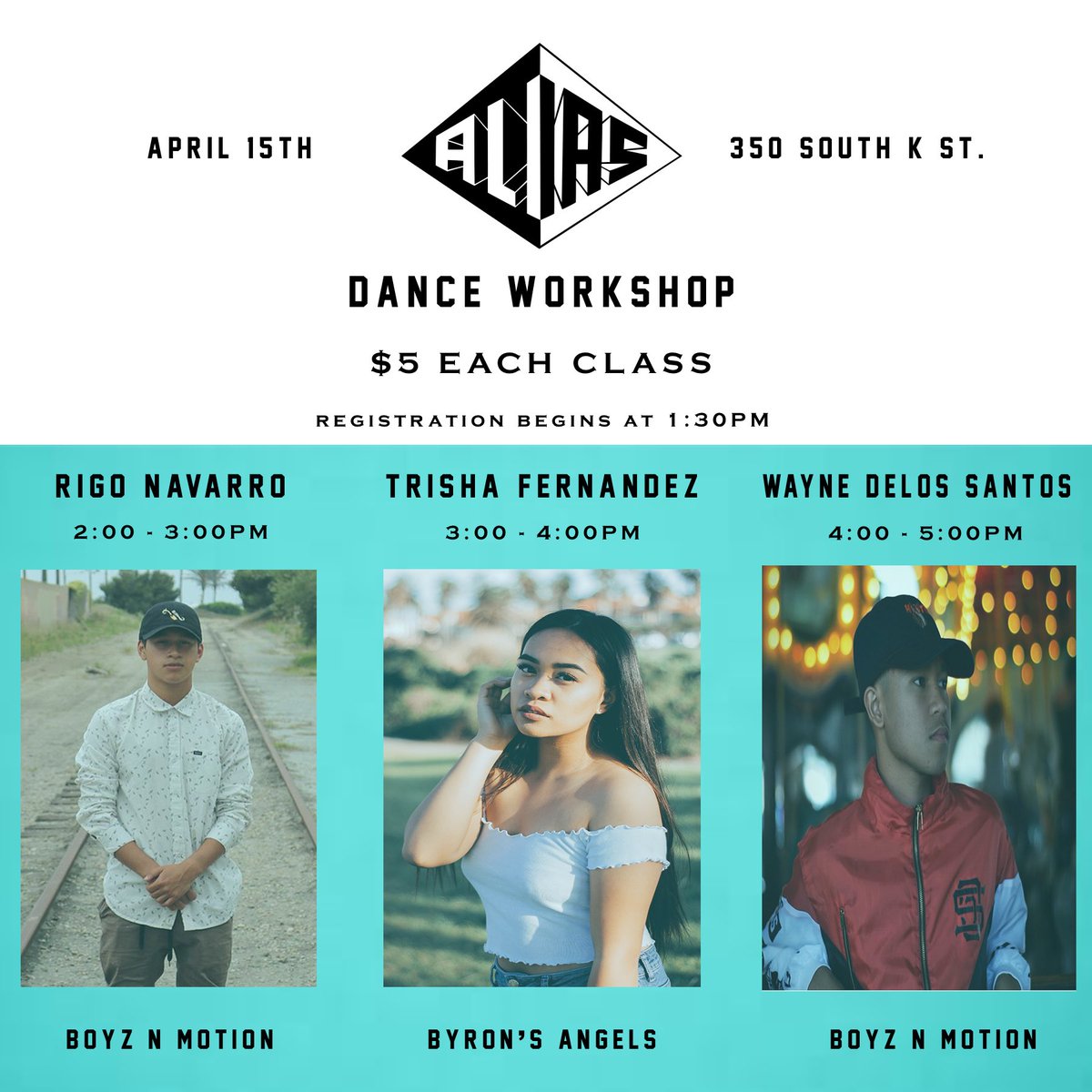 EMANONDANCECREW's tweet photo. Happening today! Come dance with us! 

#BoyznMotion
#ByronsAngels
#theALIASdancefam https://t.co/R5pSADaf88