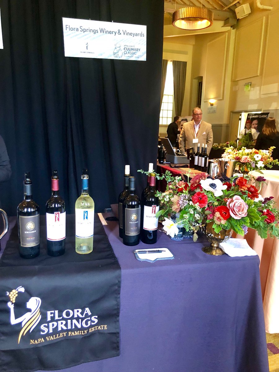 FloraSprings's tweet photo. Current status: Pouring with the greats at #LexusCulinaryClassic! Swing by and say hi! @Lexus https://t.co/WMFx2WFlwY