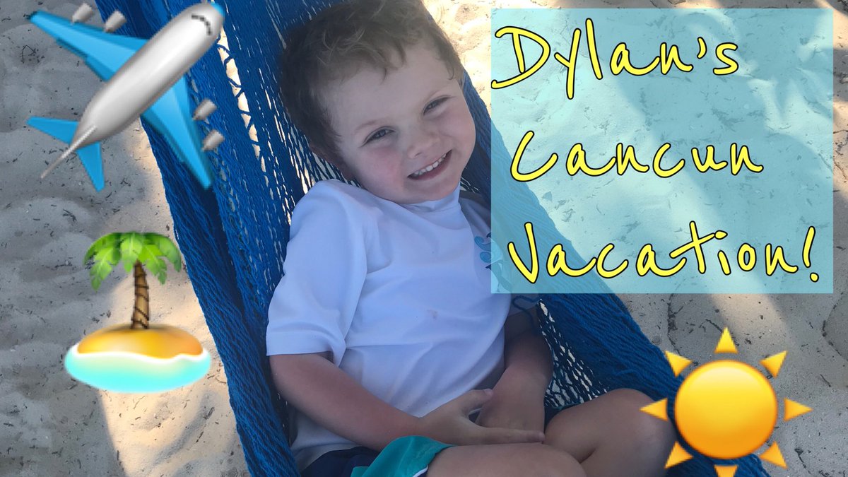 PlaytimeDylan's tweet photo. Check out Dylan’s awesome #Cancun vacation in today’s video! https://t.co/BSM1kLMzNG #marinaelcid #RivieraMaya #allinclusive #ToddlerLife https://t.co/ZDDEKHC9V7