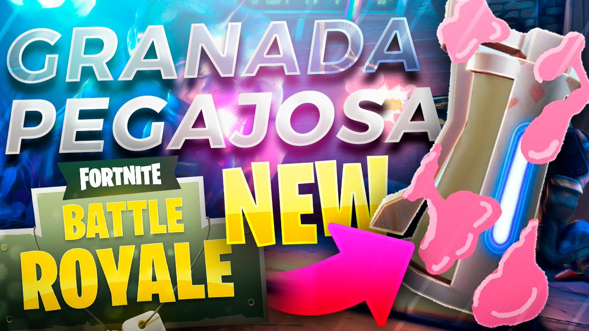 #NewVideo🔁😏

NUEVA POSIBLE GRANADA *PEGAJOSA* LLEGARÁ a Fortnite!😱🔥

▶️youtube.com/watch?v=I59QWU…