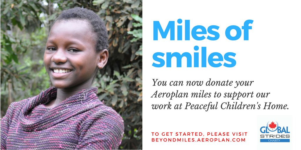 GlobalStrides's tweet photo. This is Lucy.

Did you know that a donation of your Aeroplan miles can help us to provide her with food, shelter, and an education?

Together, we can #MakeADifference https://t.co/Pf0CMV5f6W