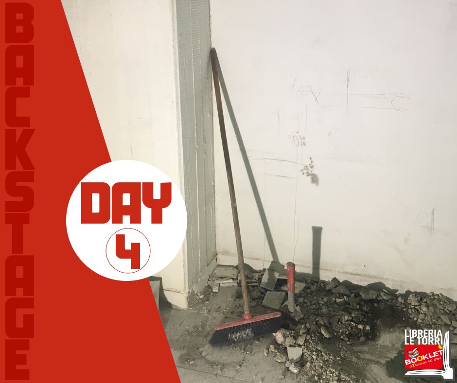 Anche noi la domenica ci dedichiamo alle pulizie... Da domani si ricomincia con demolizioni e polvere ⚒️🔨
#15aprile #day4 #bkletorri #booklet #torbelladaleggere #atwork #underconstruction #library #booklifestyle #bookselves #bookshop #librarybackstage #live #wow #fotodelgiorno
