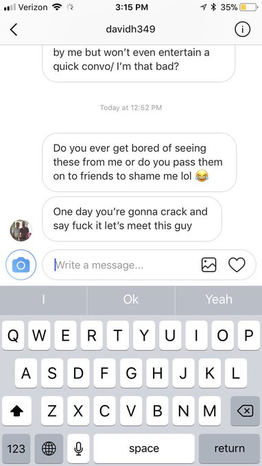 No I only shame on Twitter David .... and no I will never ever want to meet u... https://t.co/JNxpRv