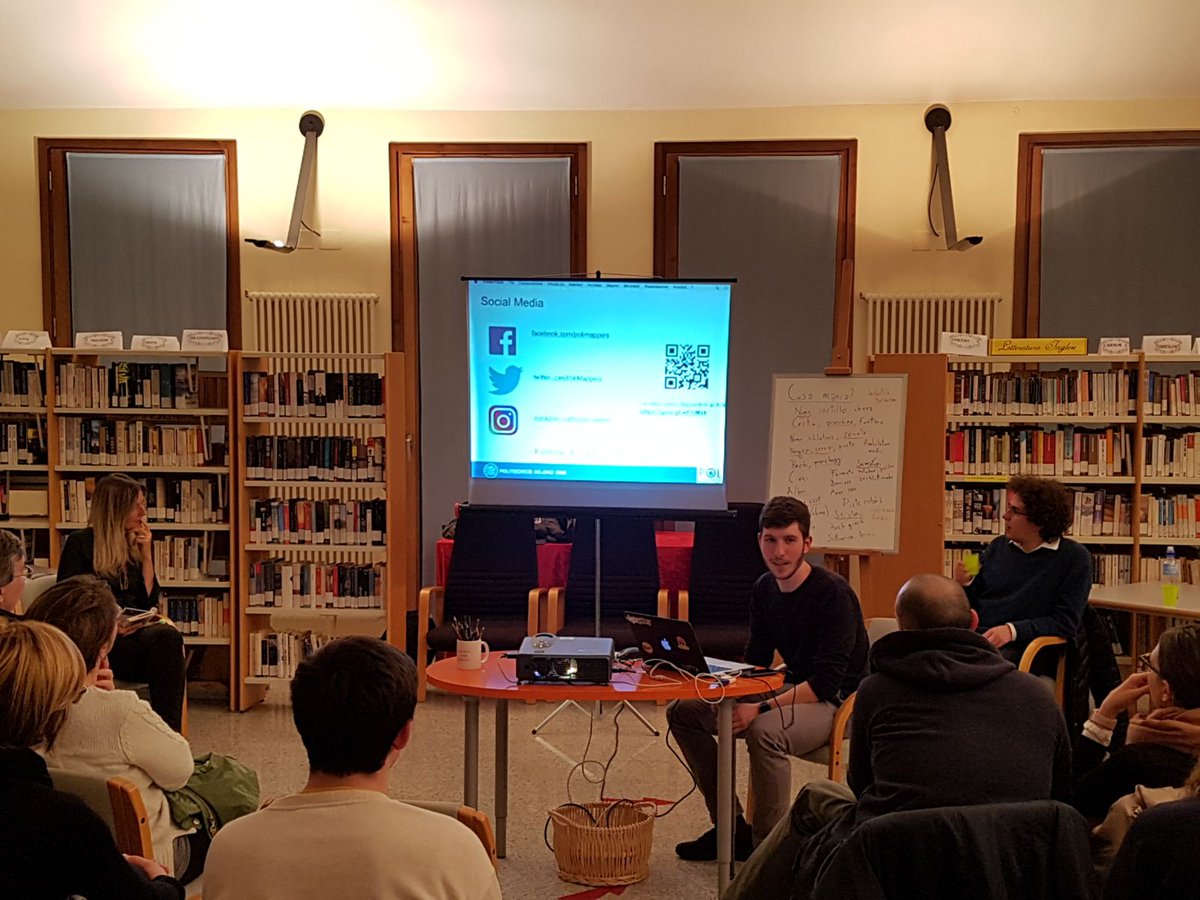 PoliMappers's tweet photo. @PoliMappers had their last meeting at the first Environmental Festival of Sulbiate. Today lot of interested people discovered more about us and our activities, @openstreetmap and @youthmappers ! Eventually, they learned how to map too! Good job @LorenzoStucchi and FraFra! 🌍🙌 https://t.co/ihaSGpredx